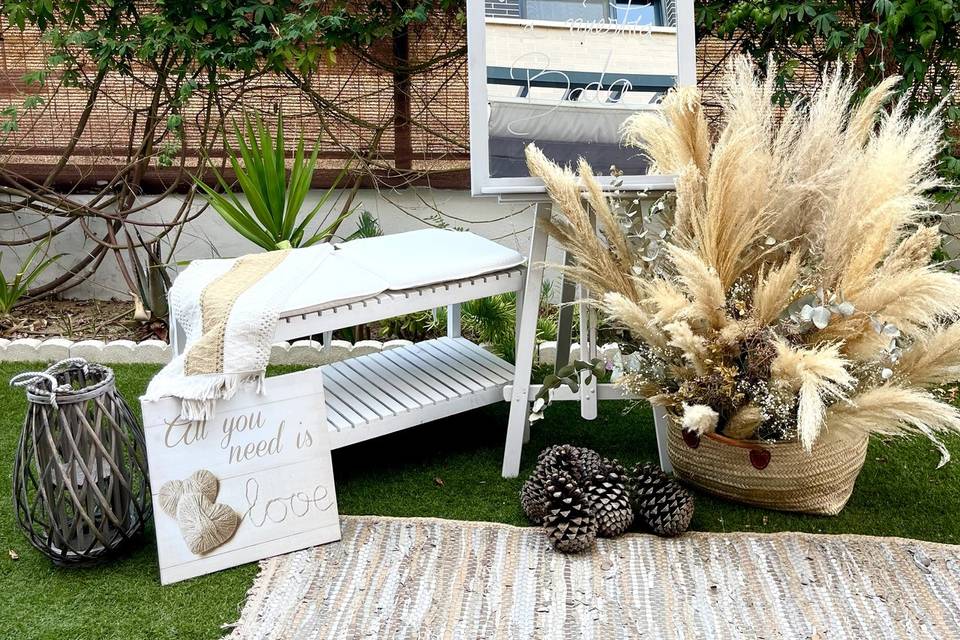 Detalles decorativos para boda