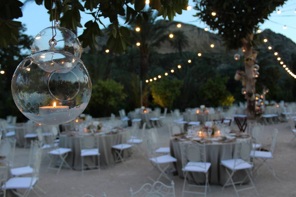 Banquete al aire libre