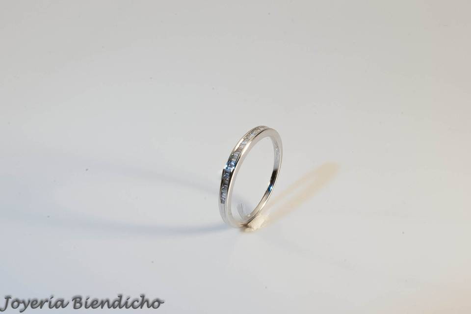 Anillo de compromiso diamante