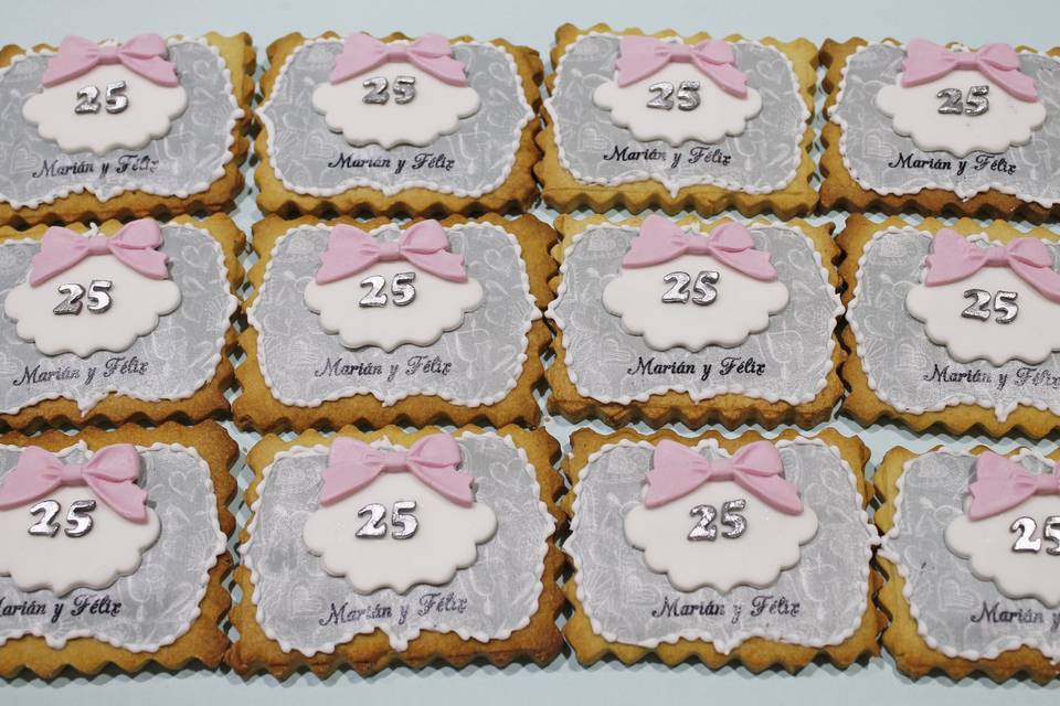 Galletas Aniversario de Boda