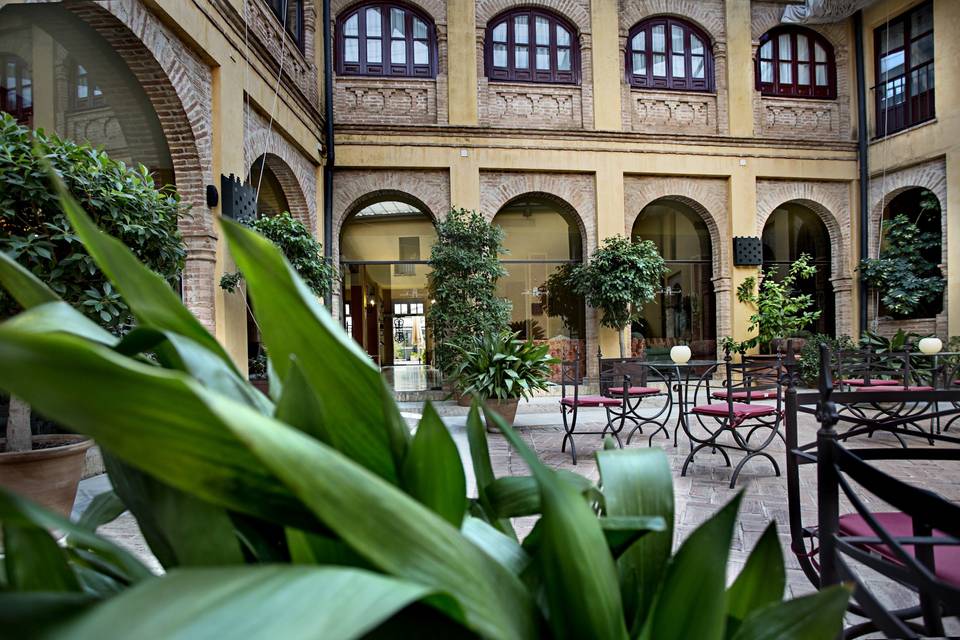 Patio interior