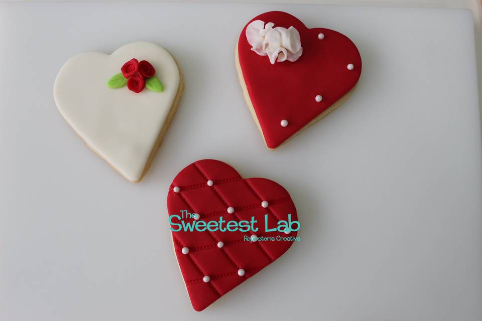 Galletas de corazones