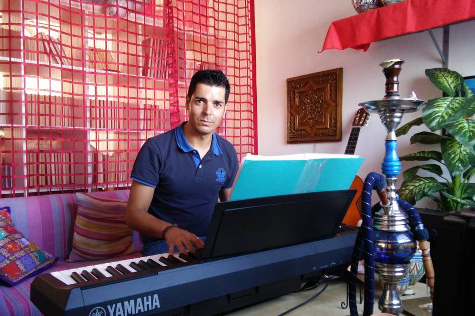 Utilizando el piano de escena