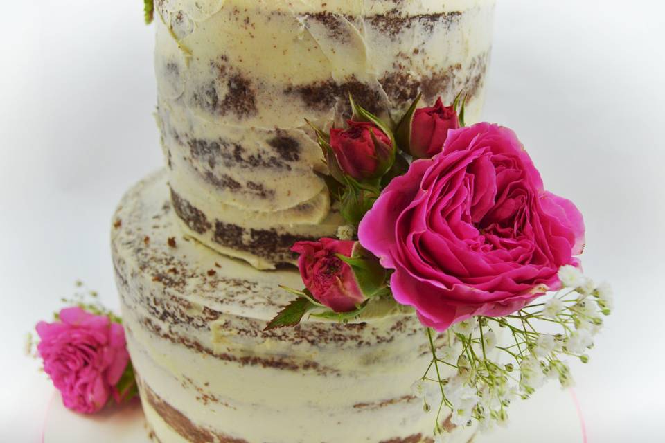 Naked cake