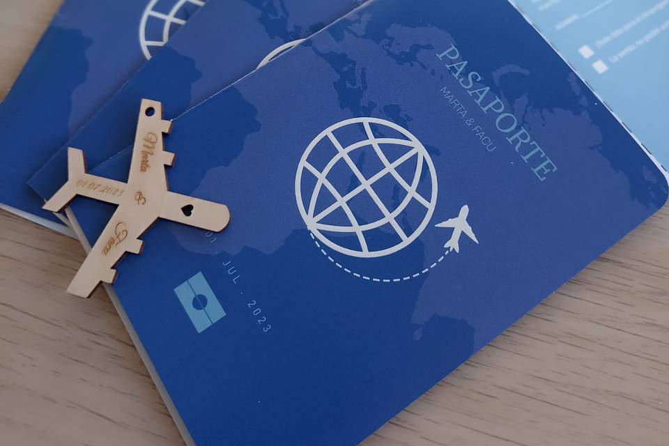 Invitación pasaporte