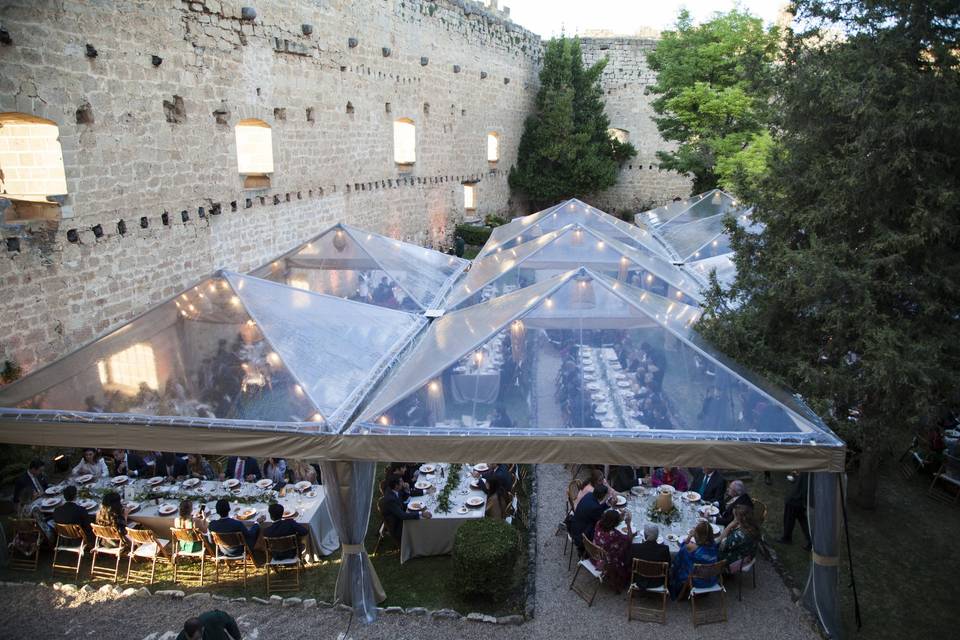 Carpa transparente