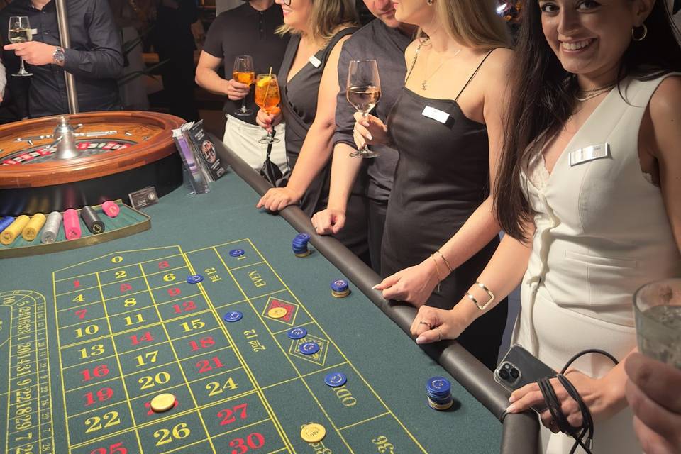 Casino-Tische für Hochzeiten