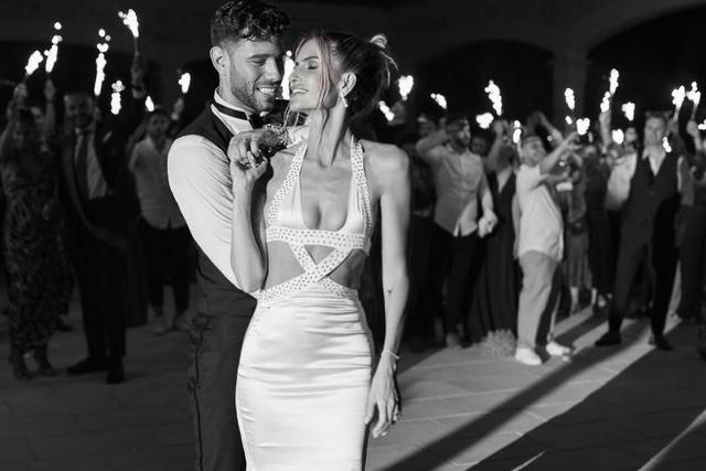 The gorgeous couple