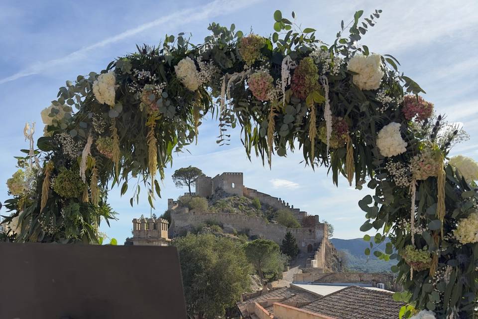 Ceremonia en el castillo