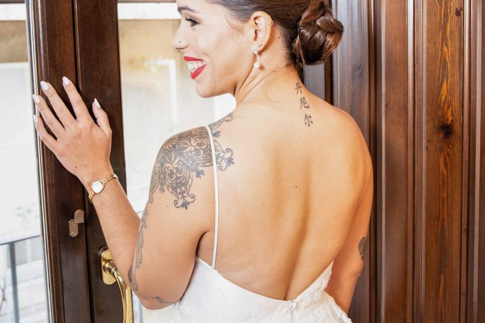 Maquillaje y peinado