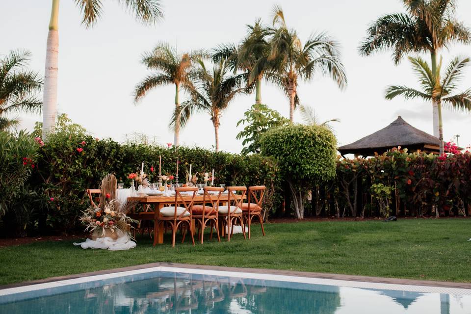 Boda en hotel del lujo