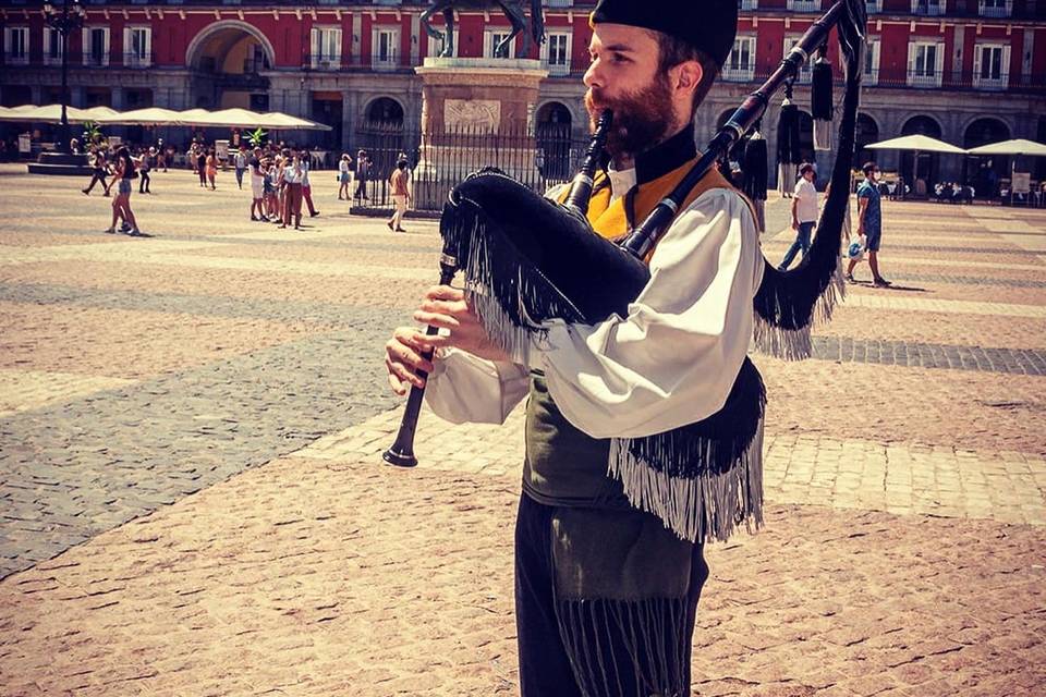 Gaitero asturiano Madrid