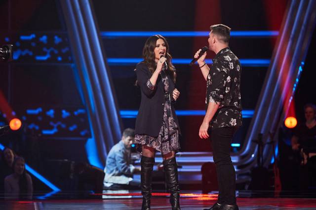La Voz. Laura Pausini y Fran C