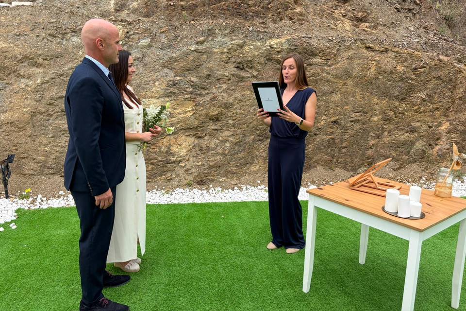 Laura Ruiz Maestra de Ceremoni