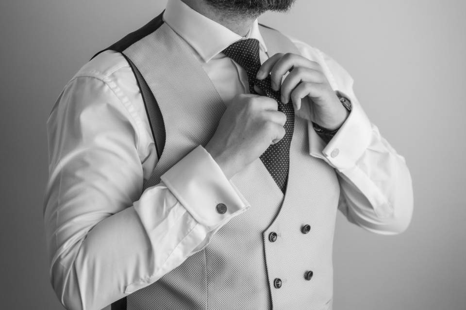 Pedro un novio muy elegante