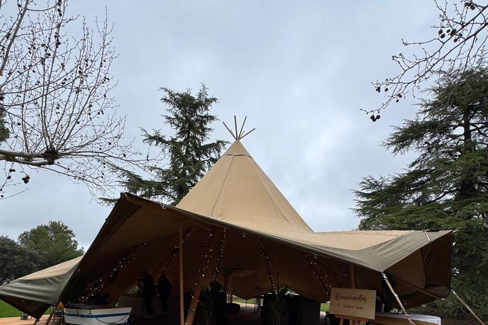 Tipi jardin