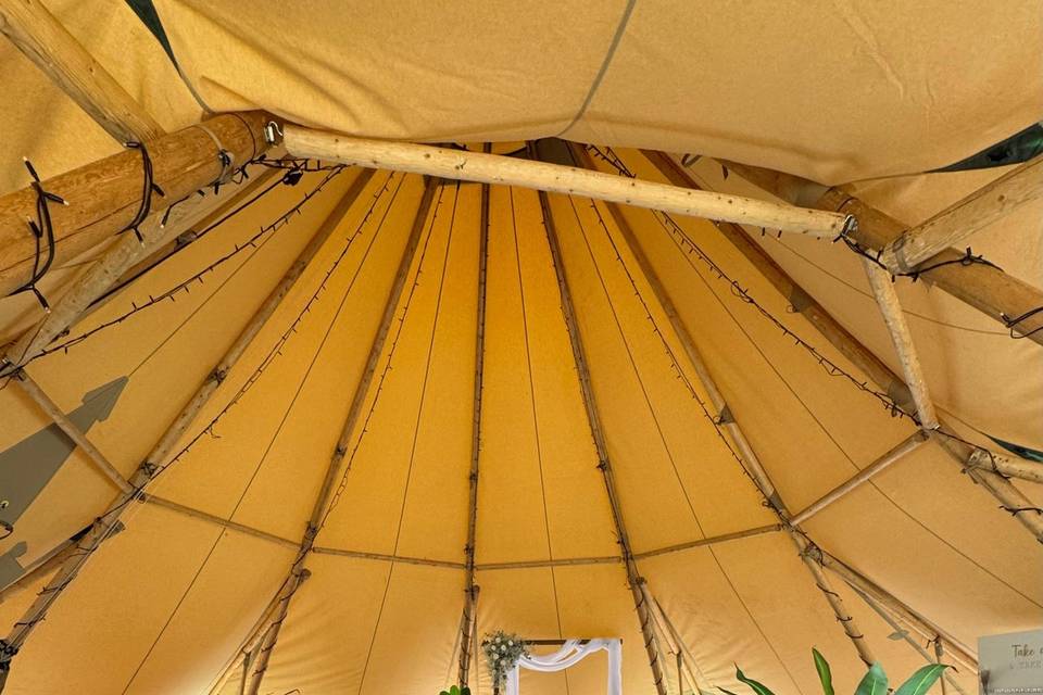 Tipi jardín