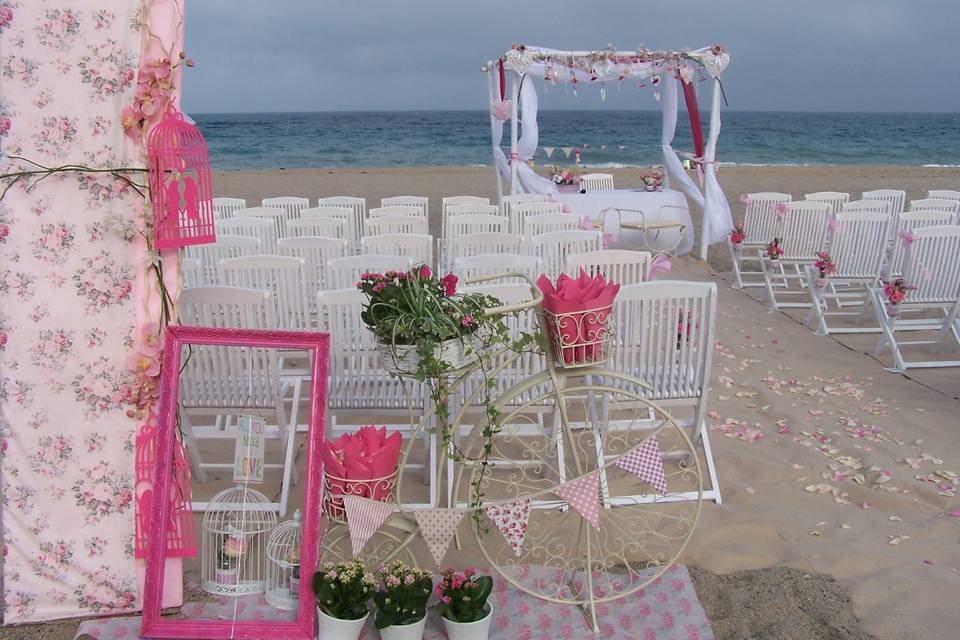 Ceremonia en la playa