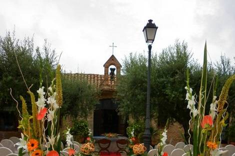 Entrada a la ceremonia