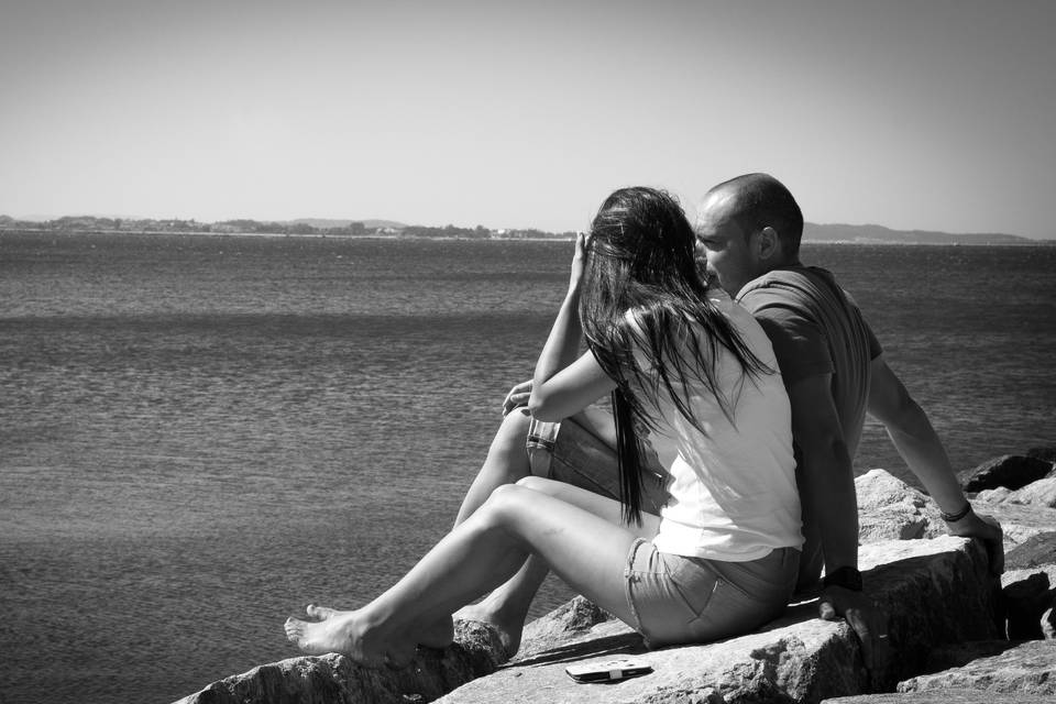 Preboda en la playa Rianxo