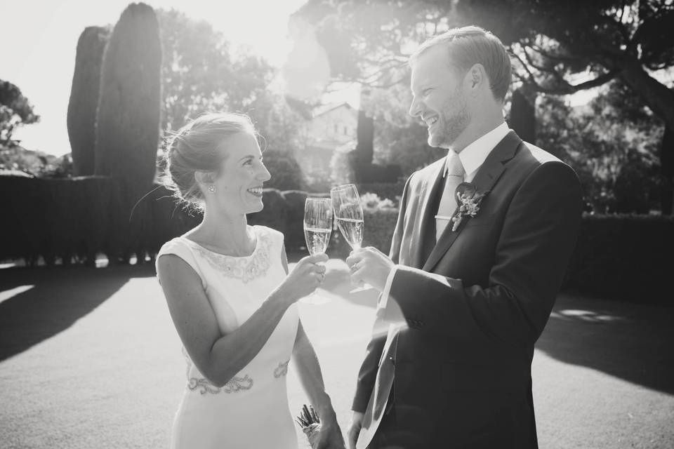 Fotografía de boda en Torre del Pi