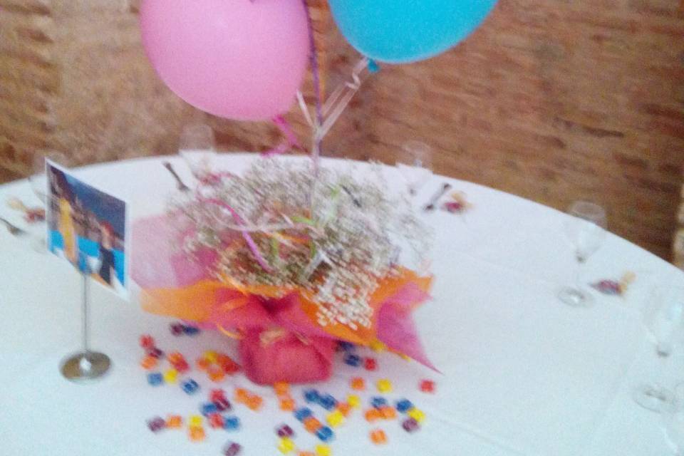 Globos de helio para el evento