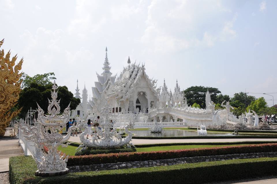 Templo Blanco. Tailandia