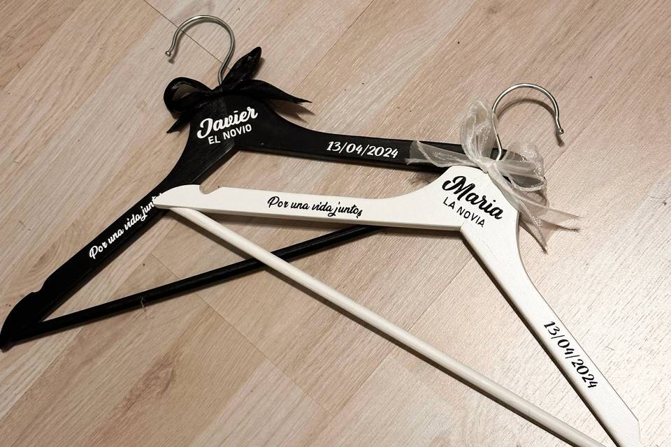 Perchas personalizadas