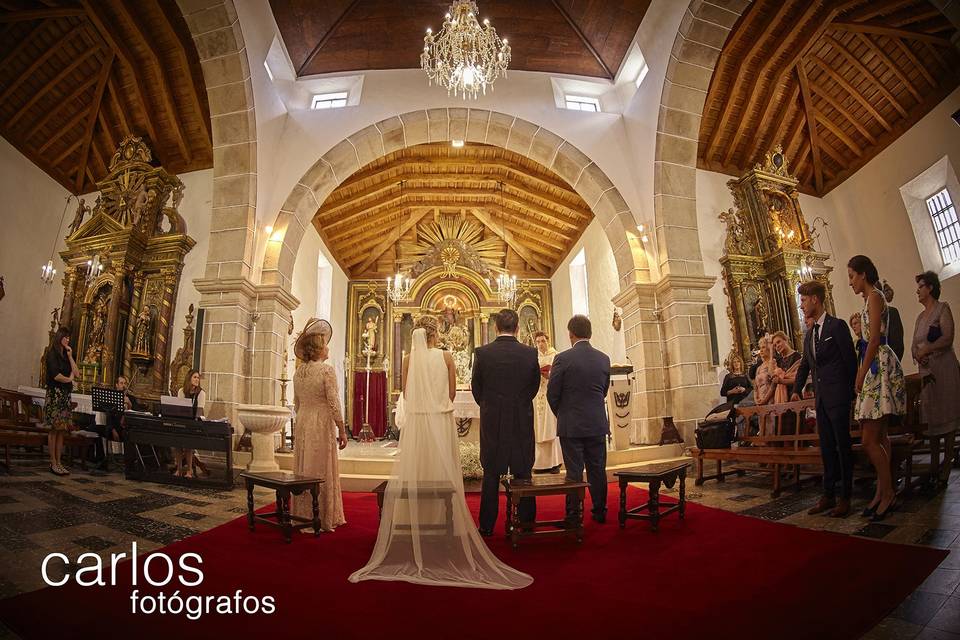 Selfie de los novios