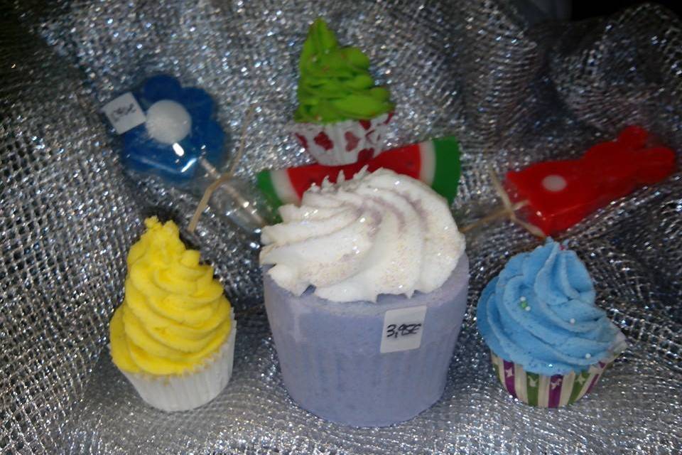 Mini cupcakes de sales de baño