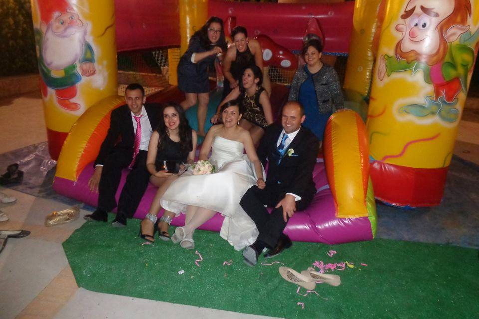 Boda hinchable