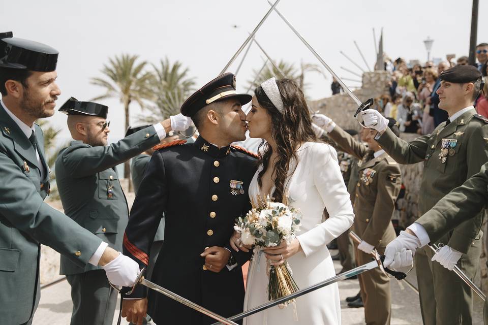 Boda militar