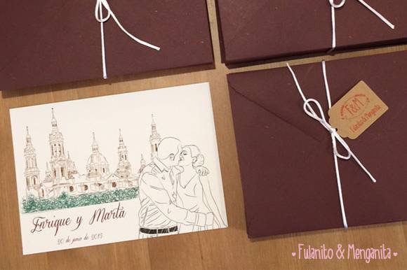Detalles personalizados para regalar en bodas por Fulanito y Menganita