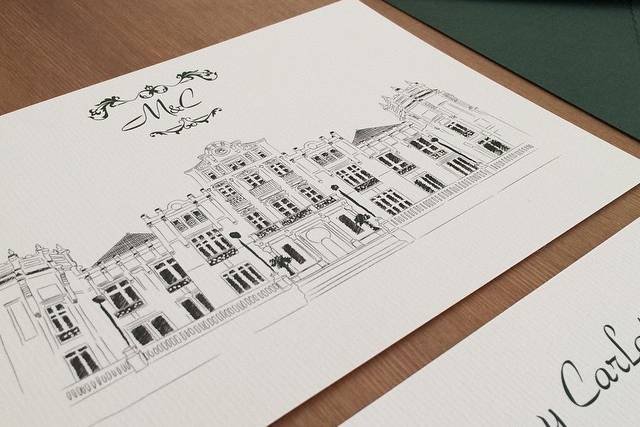 Invitación ilustrada