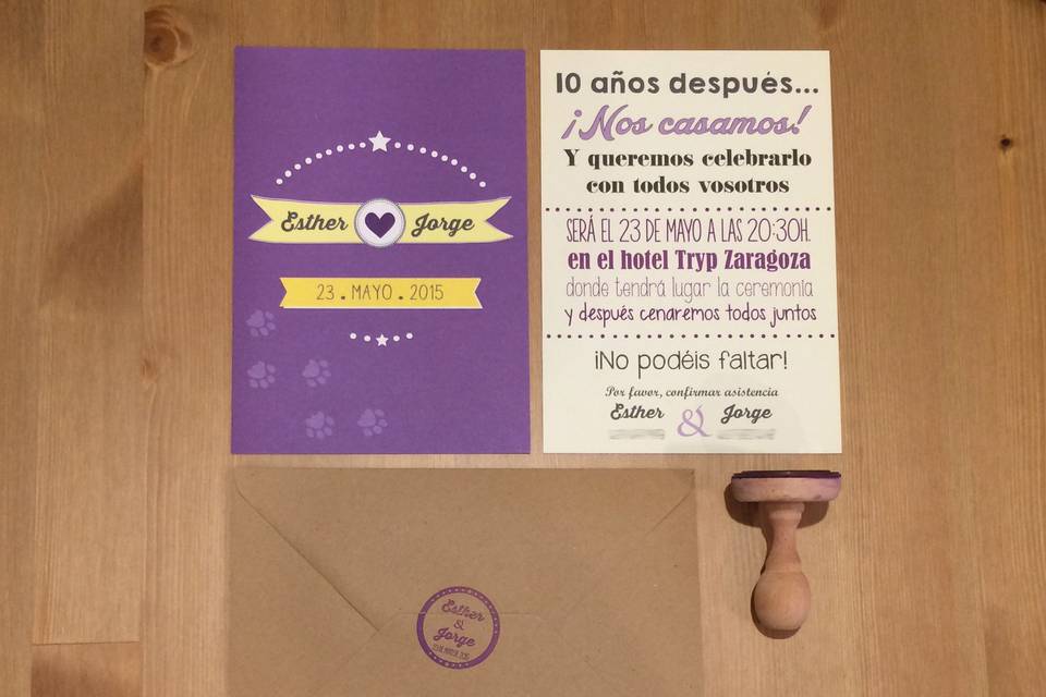 Invitaciones modernas