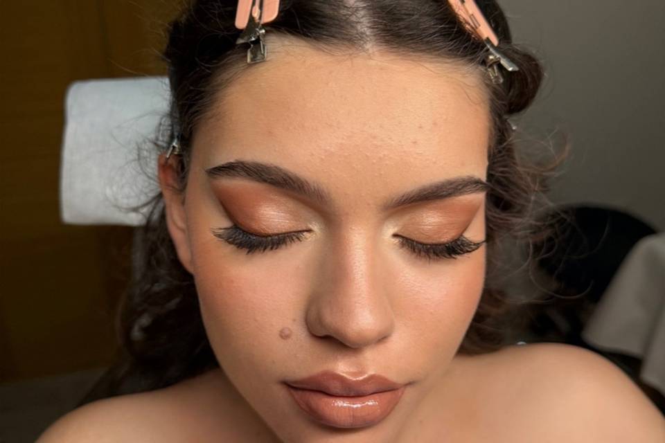 Maquillaje soft glam