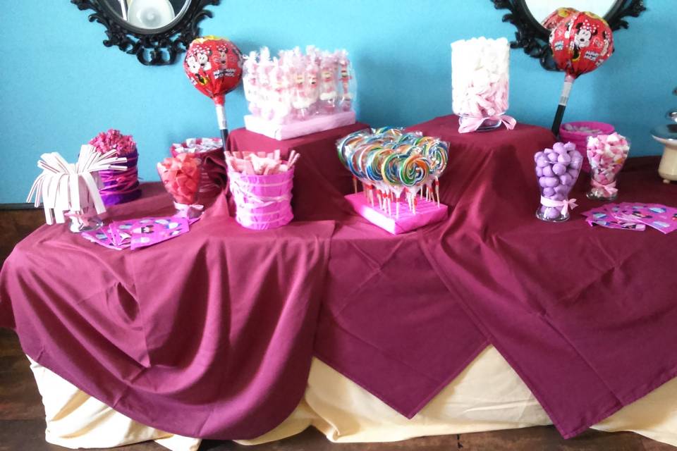 Mesa de chuches