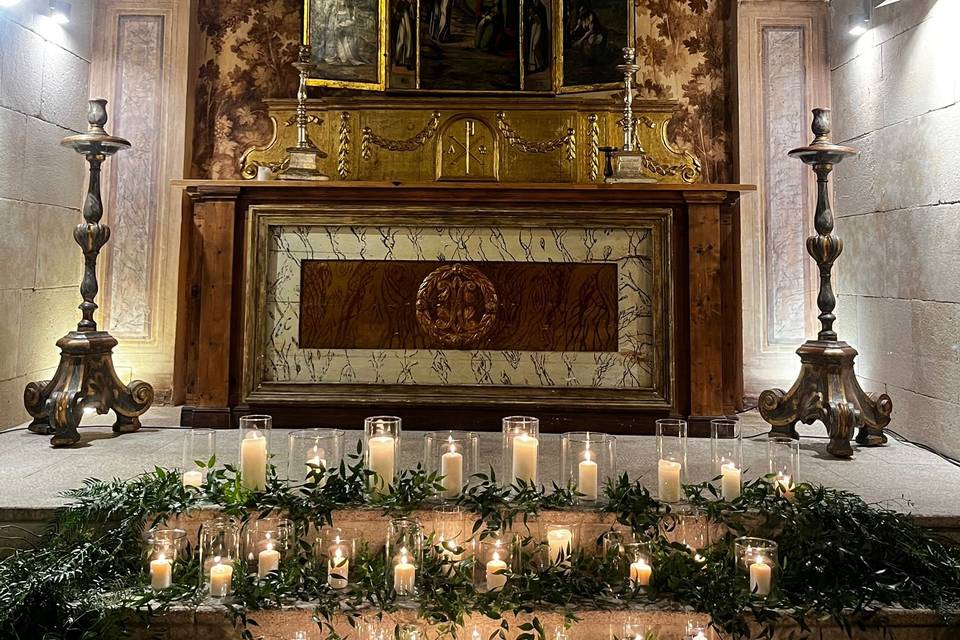 Ceremonia en capilla