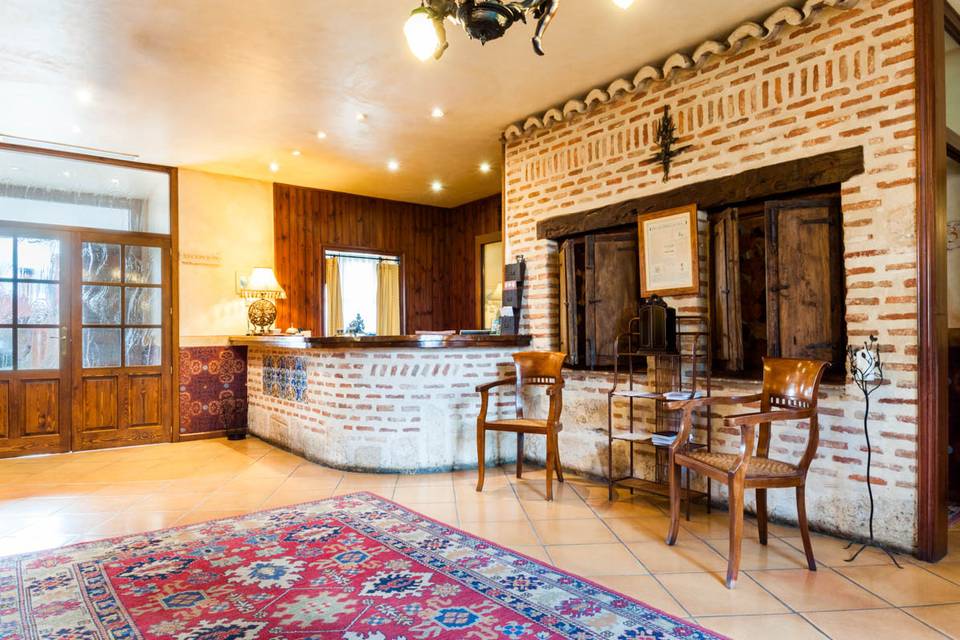 Recepción hotel