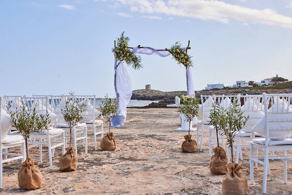 Espacio para bodas en Menorca