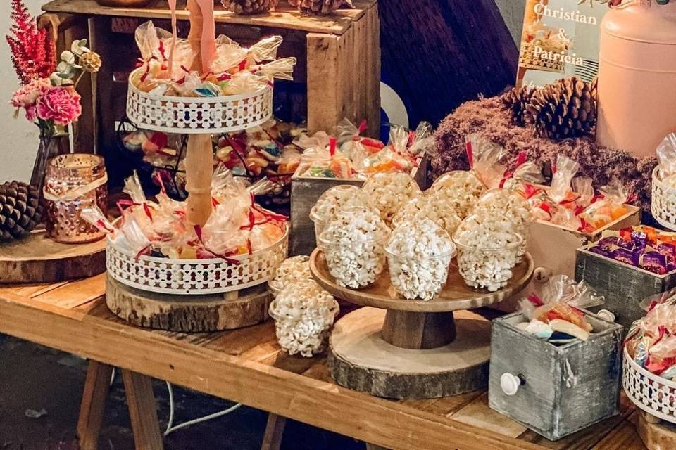 Candy bar de boda