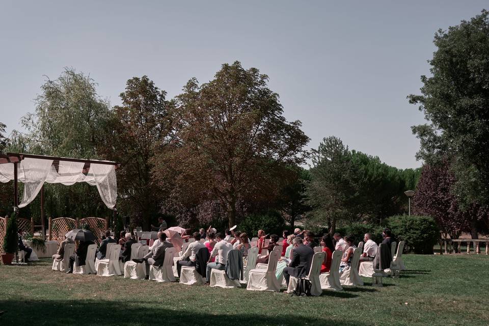 Ceremonia al aire libre