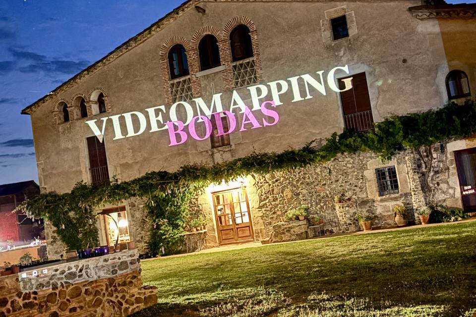 Videomapping Bodas