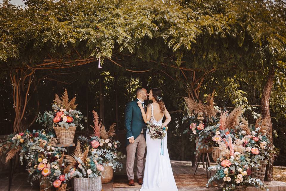 Boda en La Roscana de Matola