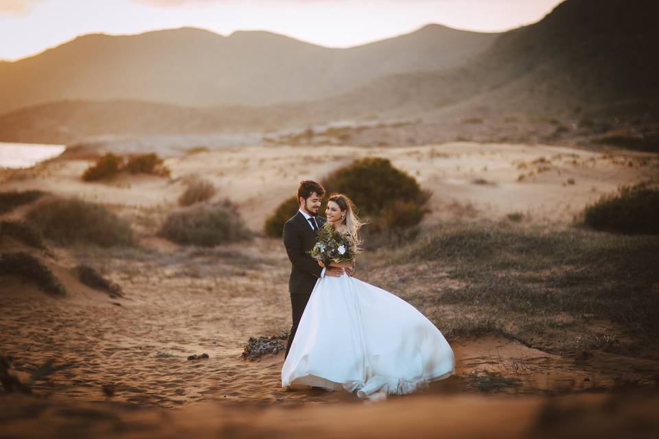 Postboda en la playa