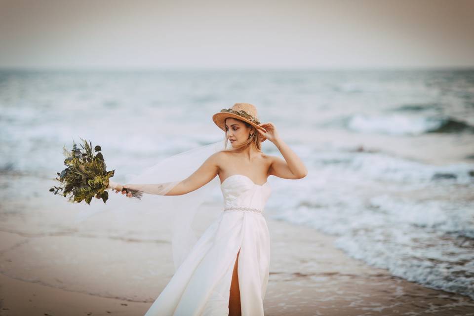 Postboda en la playa