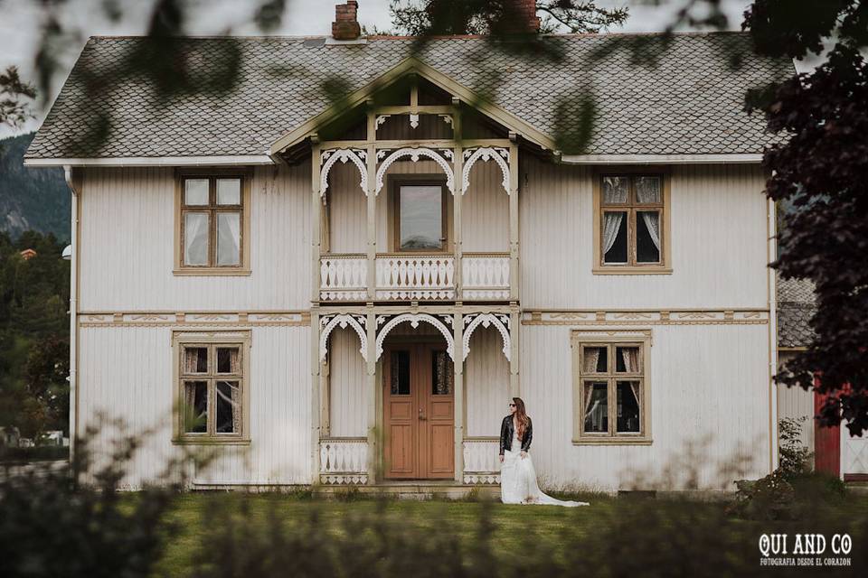 Sesión postboda en noruega