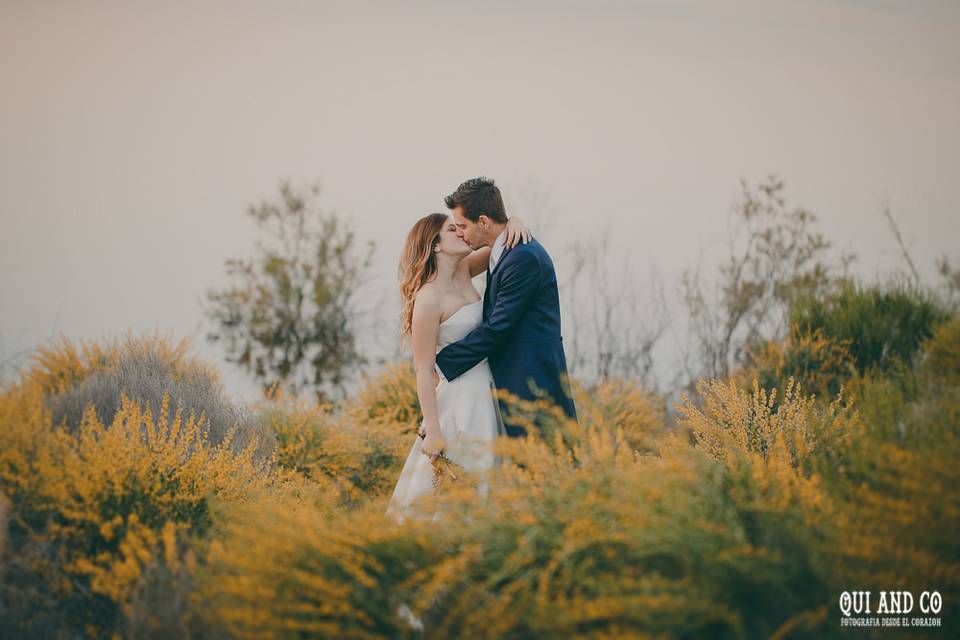 Sesión Postboda primavera