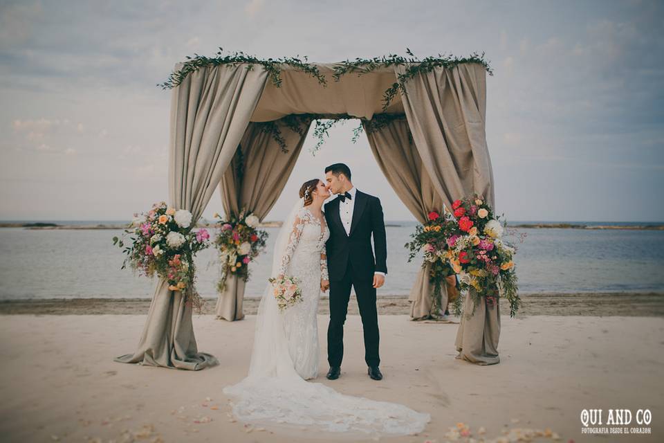 Boda en Los Collados Beach