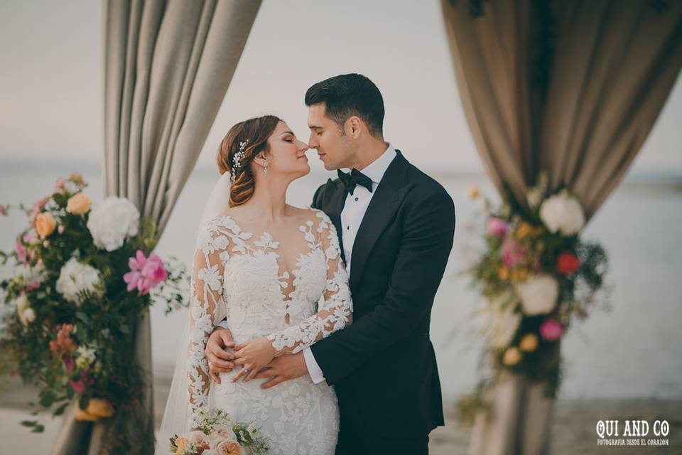 Boda en Los Collados Beach